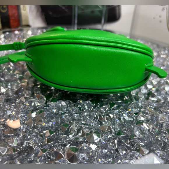 Kate Spade Shelly Crab Wristlet in green smooth leather NWOT - Picture 10 of 13